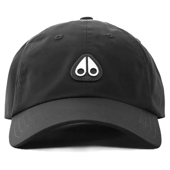 Moose Knuckles Crescent Logo Cap - Black