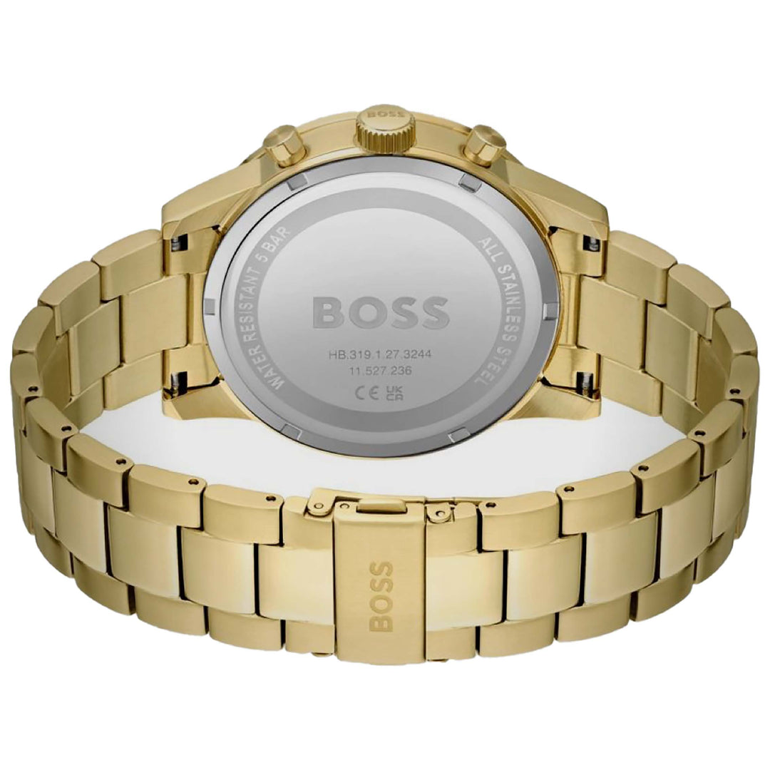 Hugo Boss Chronograph Green/Gold Mens Watch