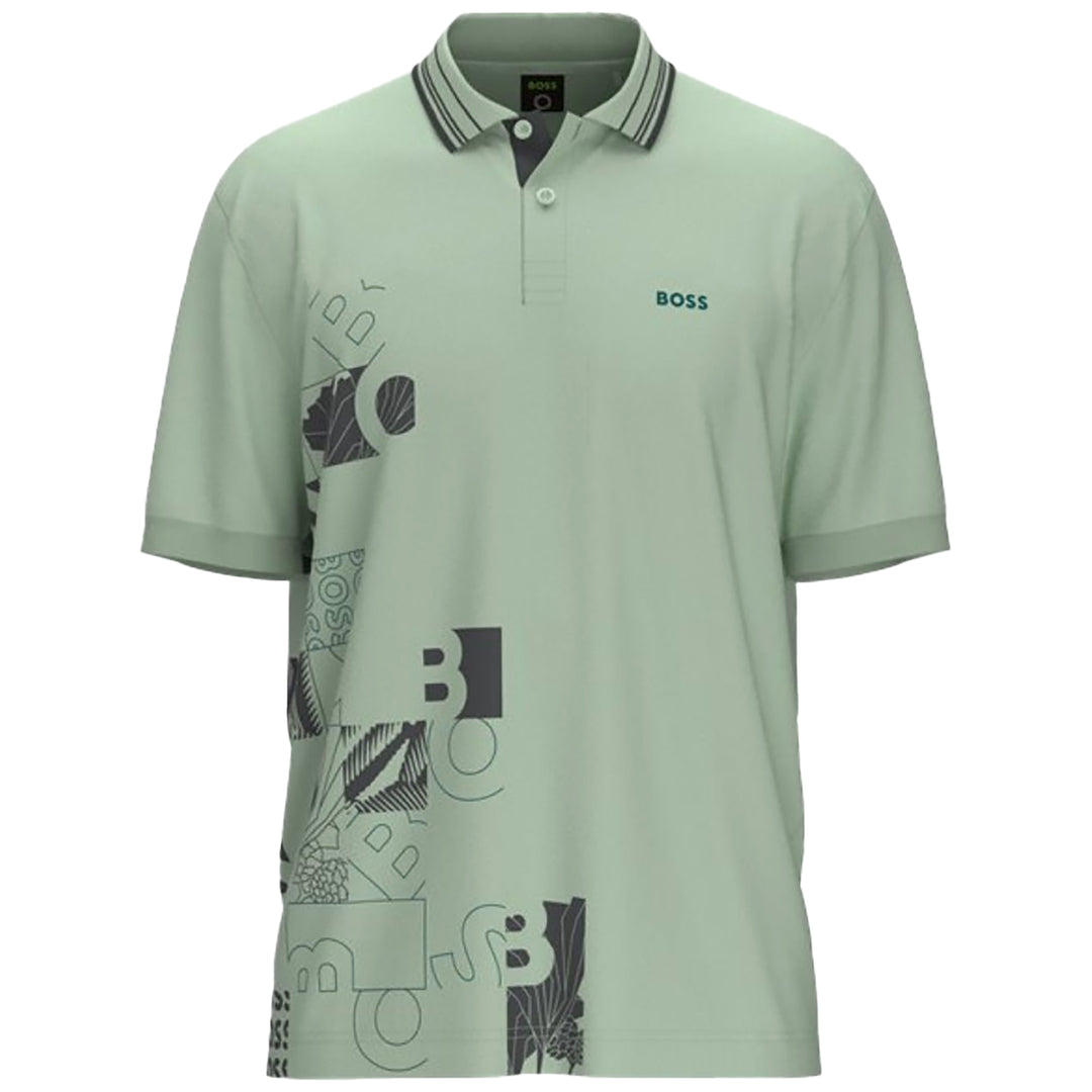 Hugo Boss Pirax1 Relaxed Fit Polo Lime