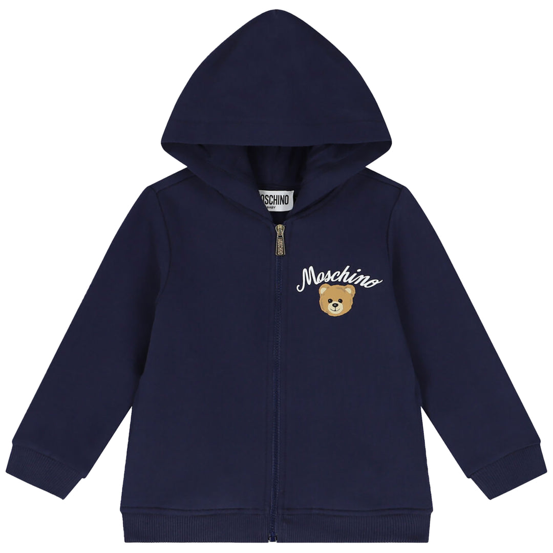 Moschino Kids Teddy Bear Logo Tracksuit Navy