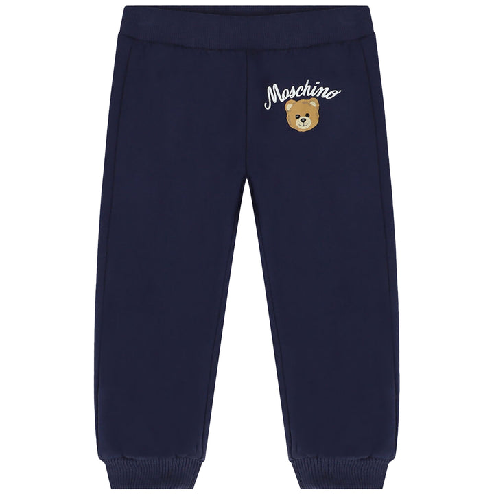 Moschino Kids Teddy Bear Logo Tracksuit Navy