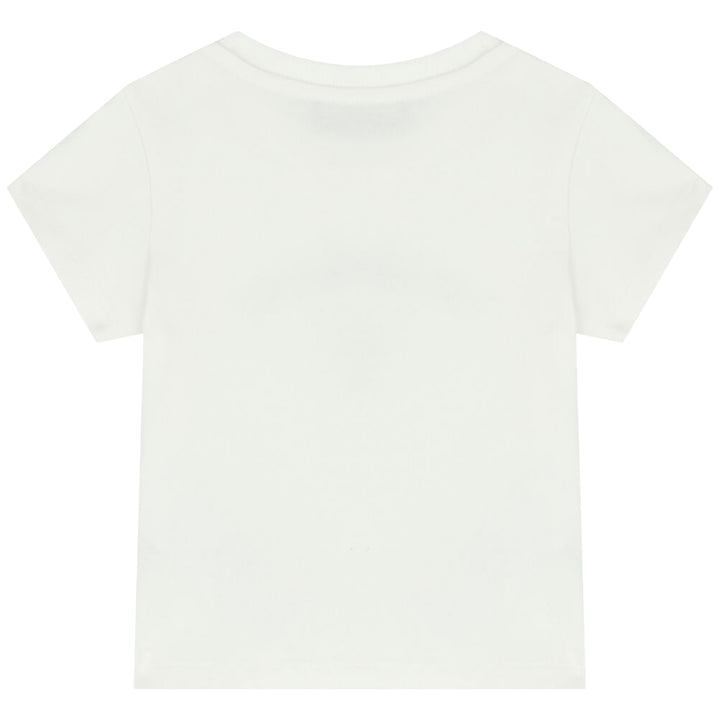 Moschino Kids Leo Teddy Bear-print T-shirt White