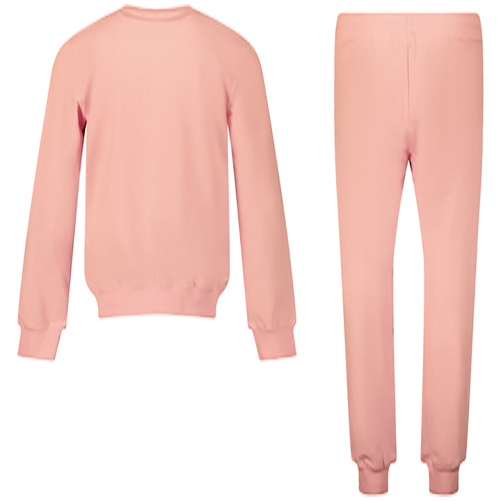 Moschino Kids Friends Teddy Logo Tracksuit Pink