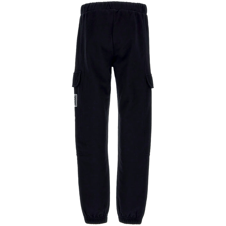 Moschino Kids Logo Print Sweatpants Black