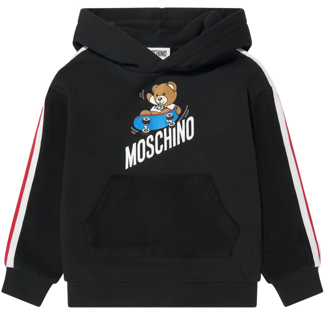 Moschino Kids Teddy Bear-print tracksuit Black