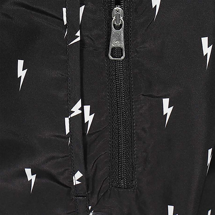 Neil Barrett All-Over Micro Bolts Swim Shorts Black