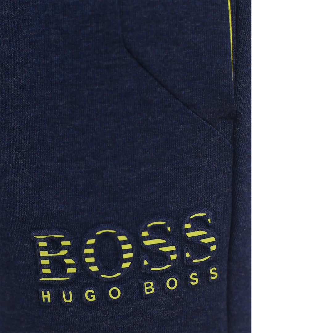 Hugo Boss Sweatpants Reflective Logo Navy