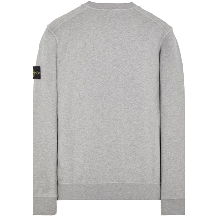 Stone Island Compass-Patch Sweatshirt grey