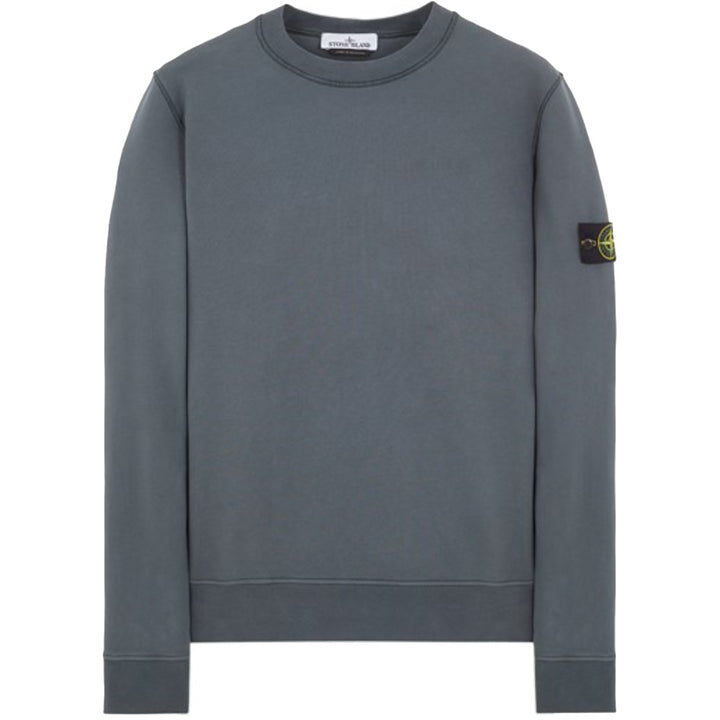 Stone Island Compass-Patch Sweatshirt dark grey