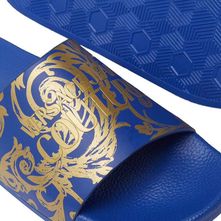 Versace Jeans Couture Sliders - Blue