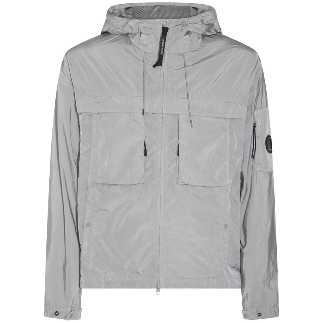 C.P. Company Chrome-R Hooded Jacket - Grey