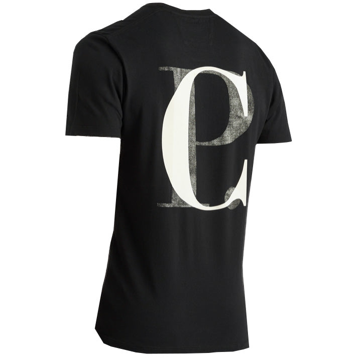 C.P.Company 30/1 Jersey Graphic T-shirt - Black