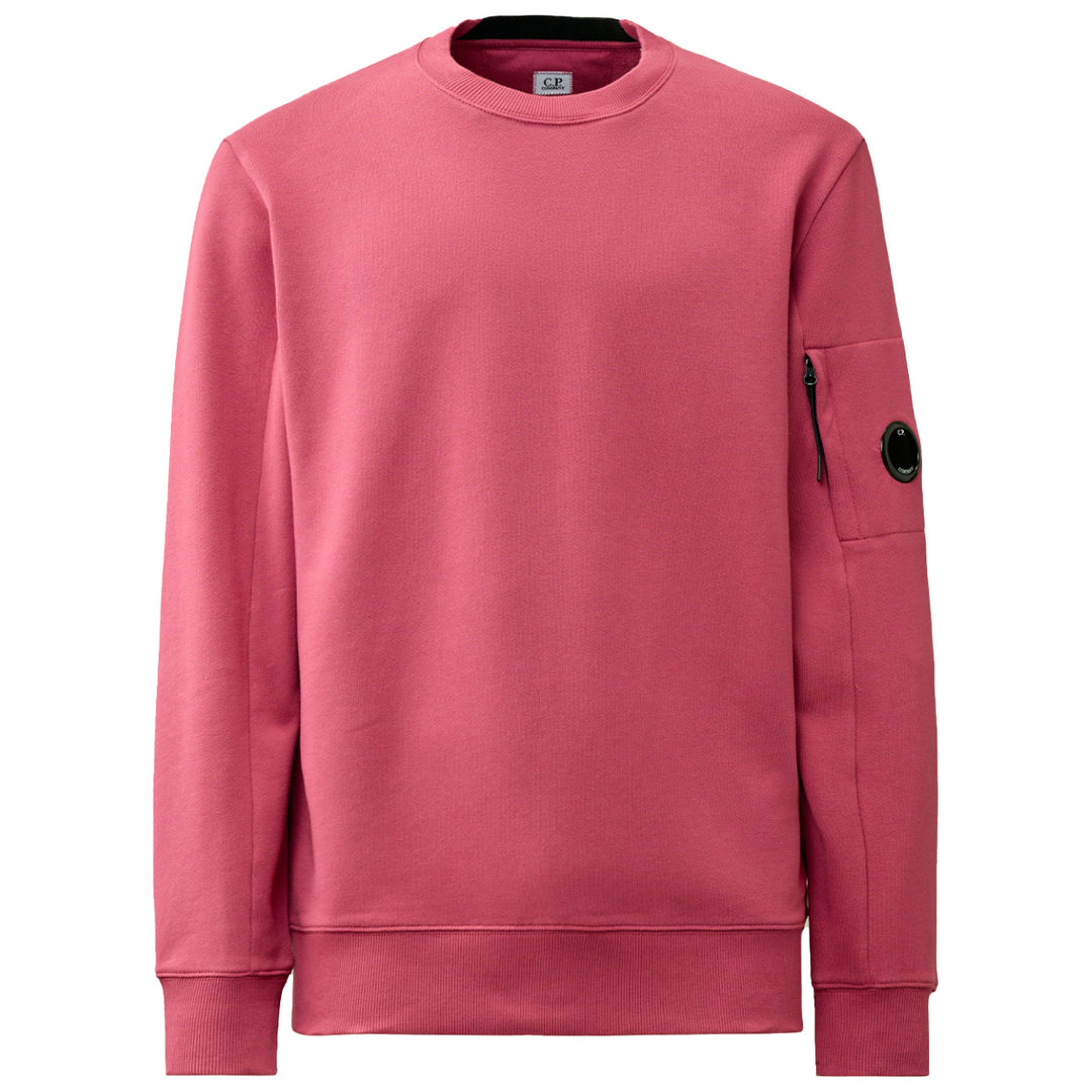 C.P.Company Diagonal Raised Fleece Sweatshirt - Purple