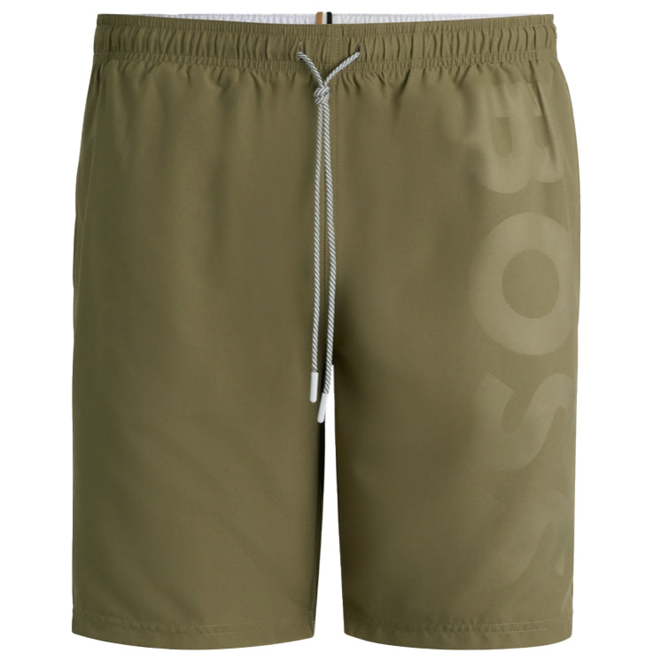 Boss Orca Mens Swim Shorts - Khaki