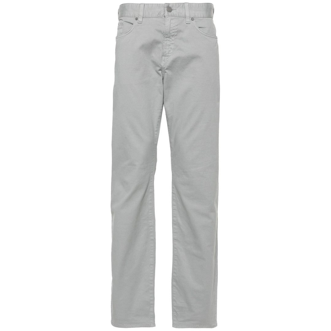 Boss Slim-Fit Chinos In Stretch-Denim - Grey