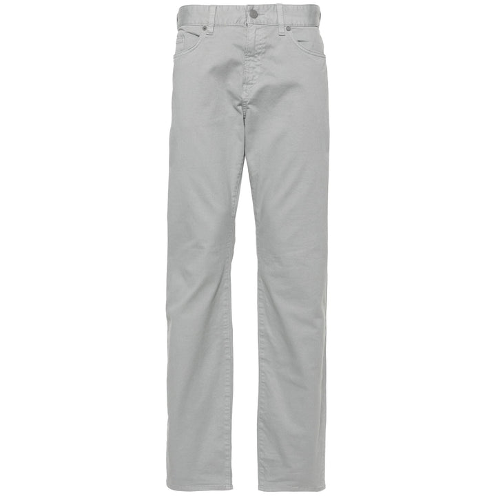 Boss Slim-Fit Chinos In Stretch-Denim - Grey