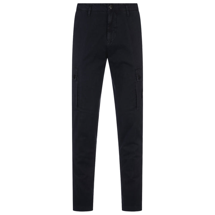 Stone Island Slim Fit Cargo Trousers - Navy