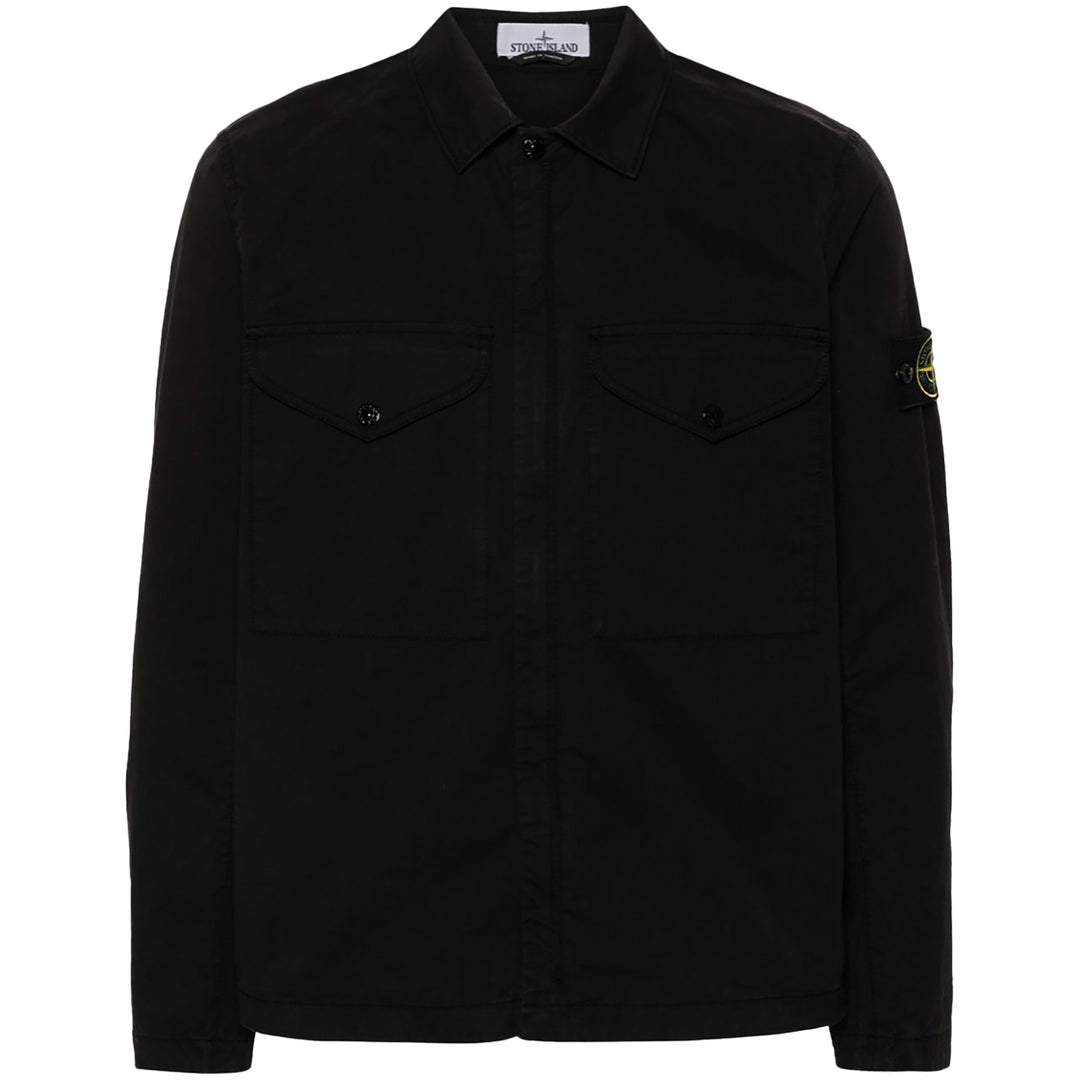 Maze Fashion black stone island overshirt outfit