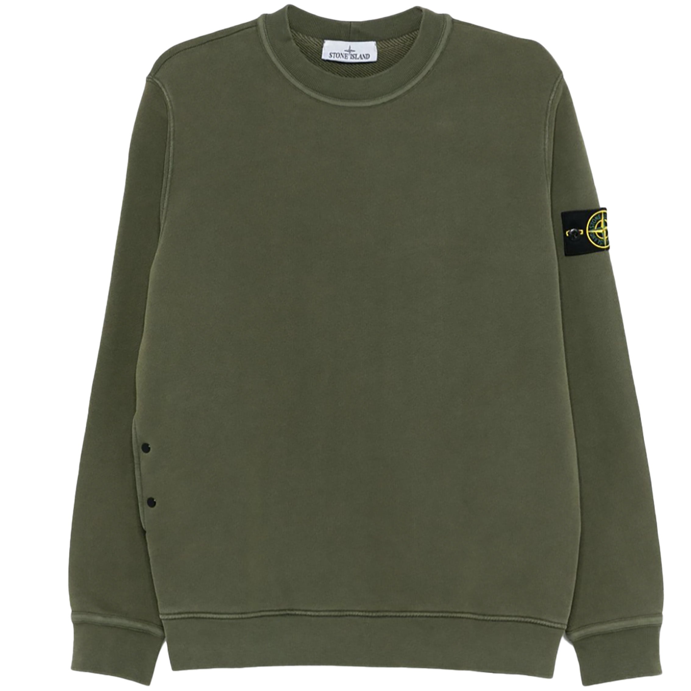 Stone Island Sweatshirt Khaki Maze Fashion