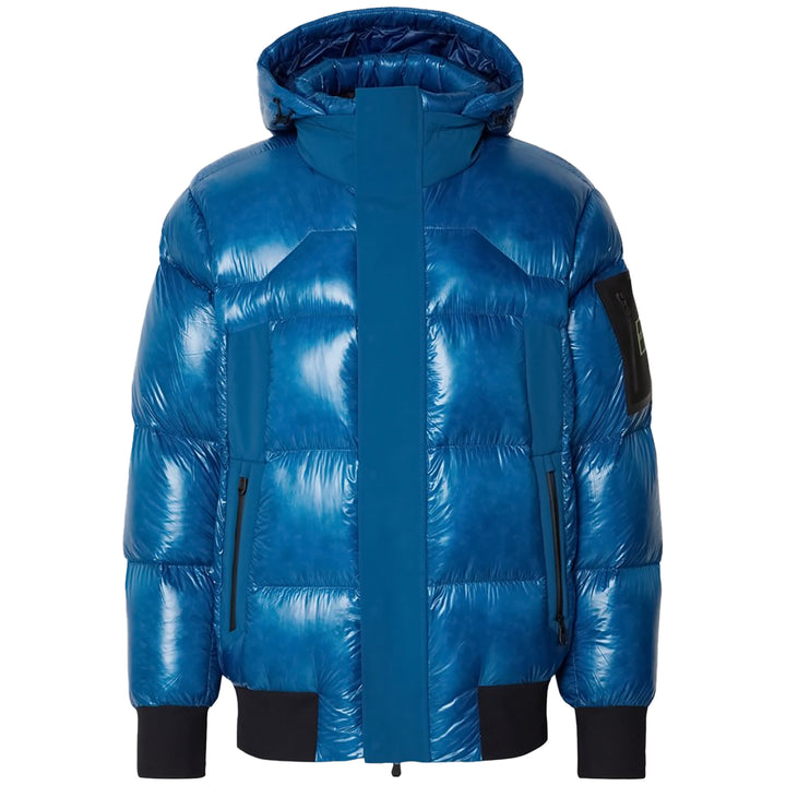 Boss Hooded Down Jacket - Blue