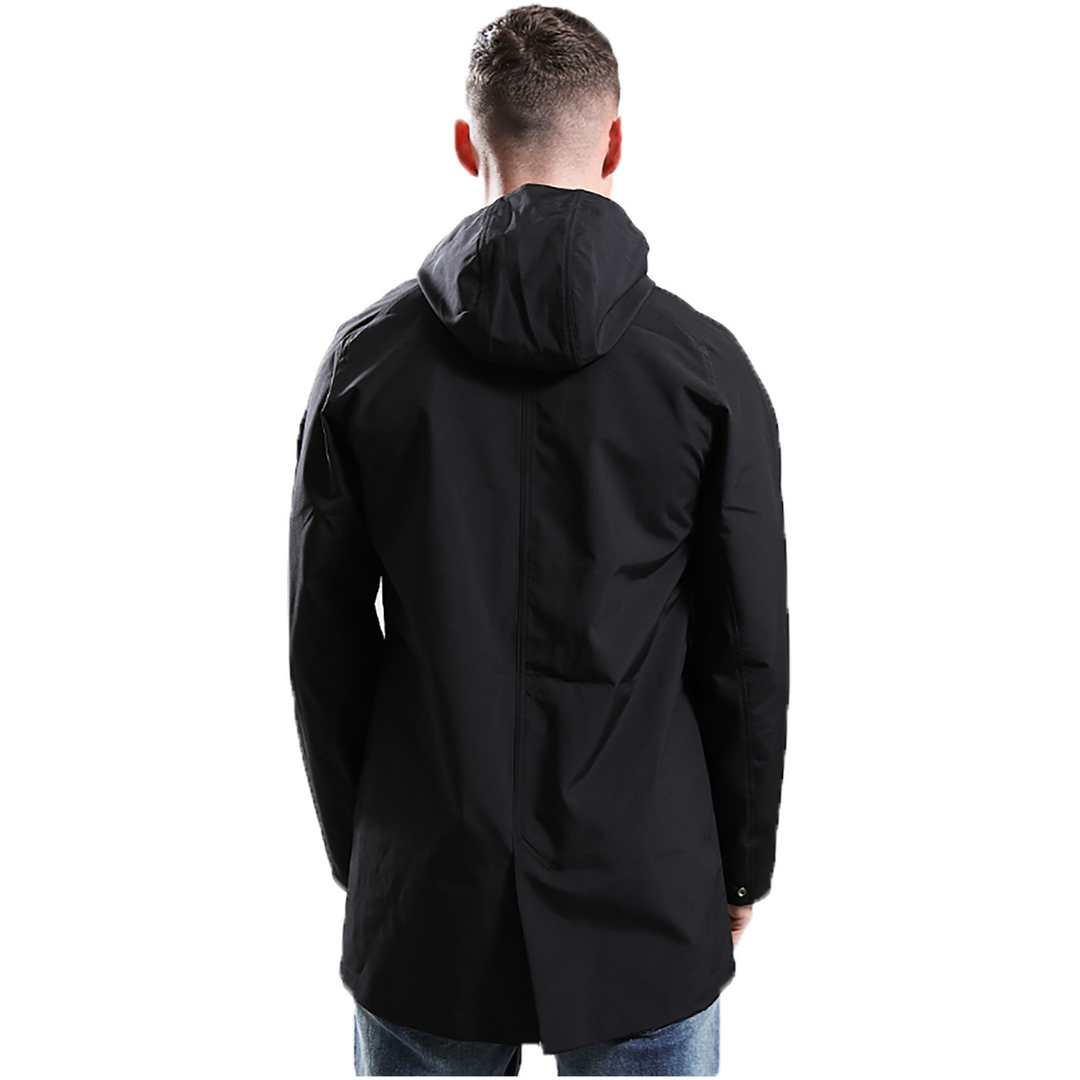 Marshall Artist Trench Jacket - BLACK