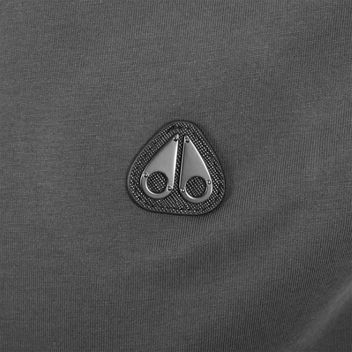 Moose Knuckles Crescent T-Shirt Cement - Grey