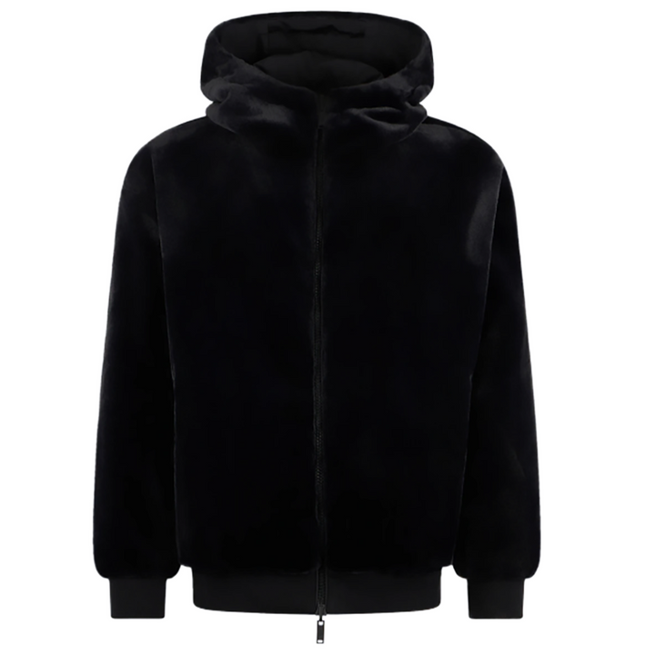 Moose Knuckles ROLAND REVERSIBLE BUNNY - BLACK