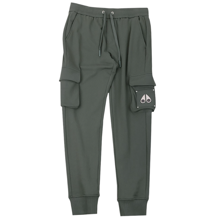 Moose Knuckles Mens Hartsfield Cargo Jogger - Cement