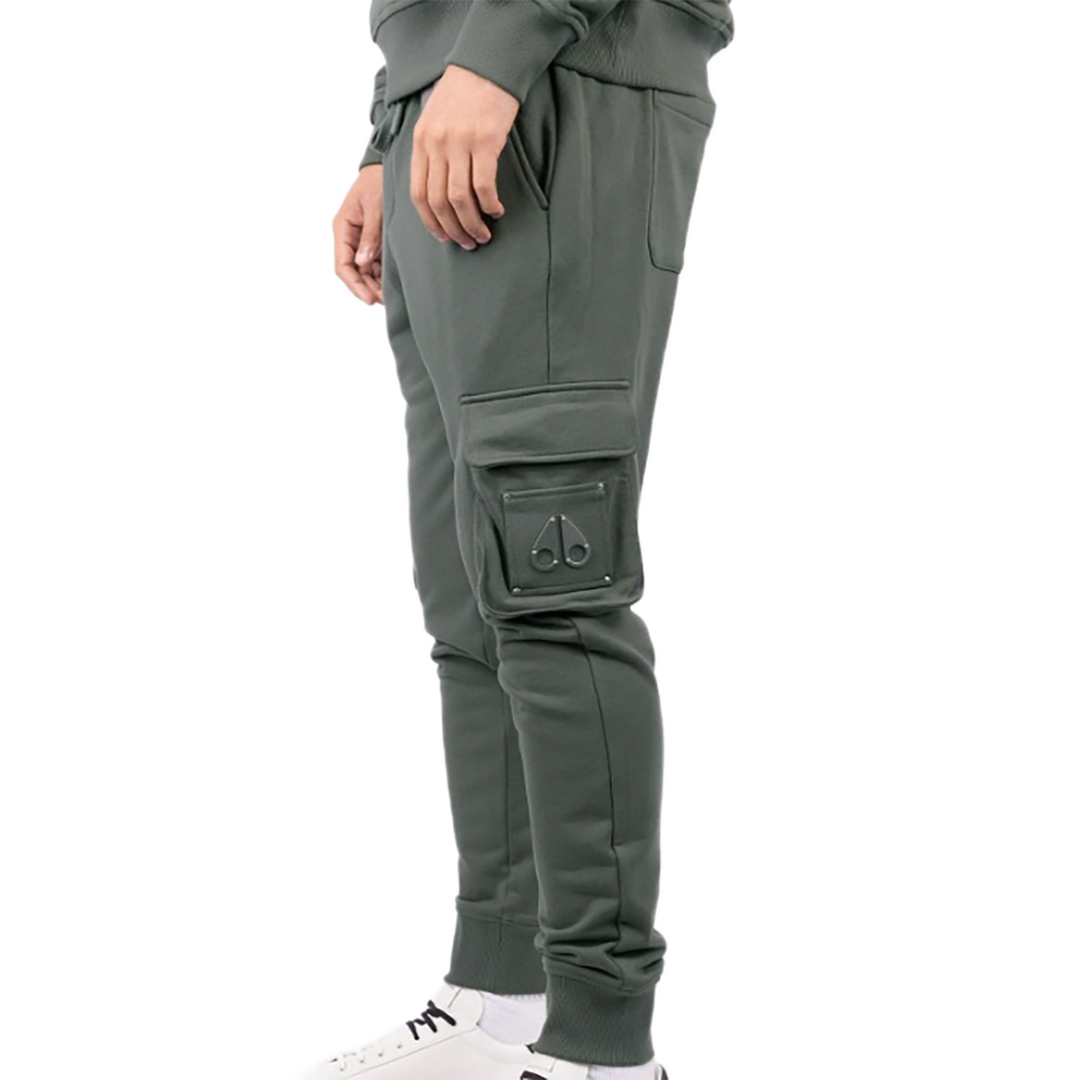 Moose Knuckles Mens Hartsfield Cargo Jogger - Cement