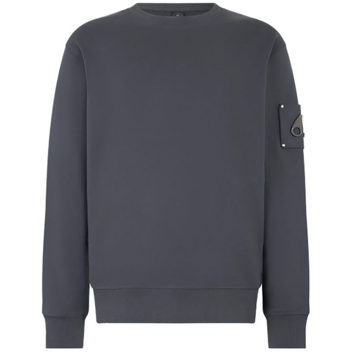 Moose knuckles Hartsfield Crew Sweatshirt - Cement