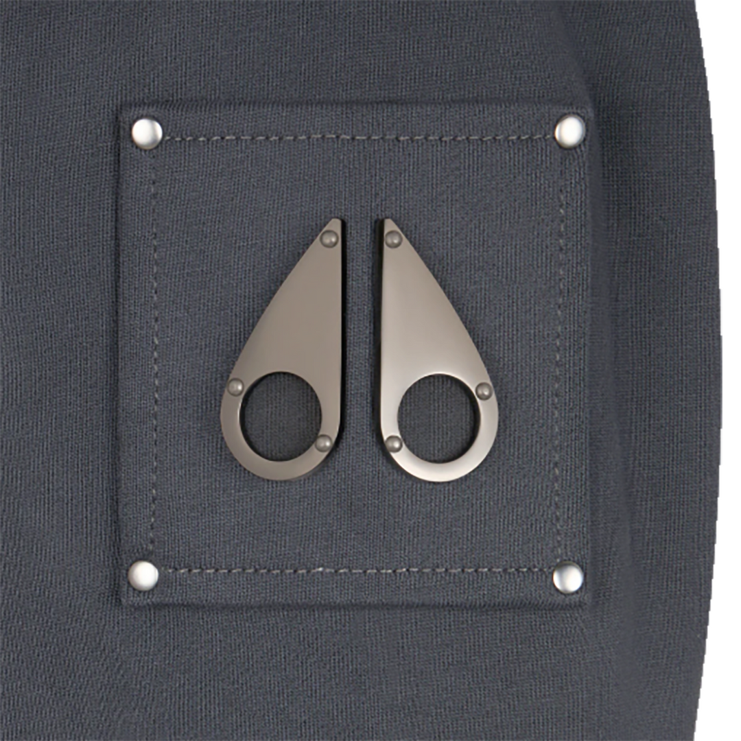 Moose knuckles Hartsfield Crew Sweatshirt - Cement