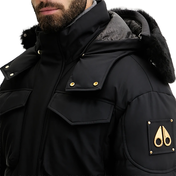 Moose Knuckles DUFROST 3Q Down Jacket - BLACK