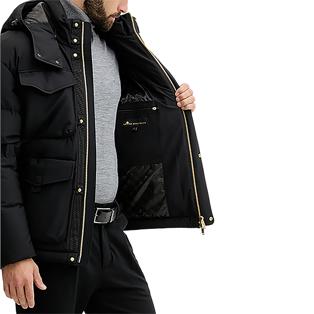 Moose Knuckles DUFROST 3Q Down Jacket - BLACK