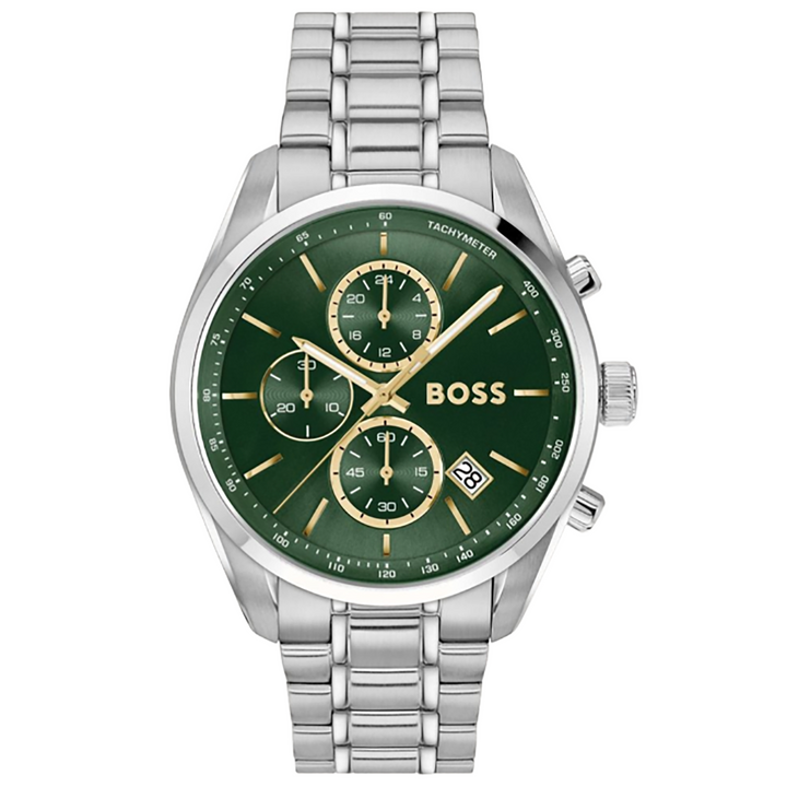 BOSS Grand Prix Chronograph (44.5mm) Green Dial