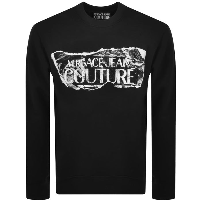 Versace Jeans Couture Logo Print - Black