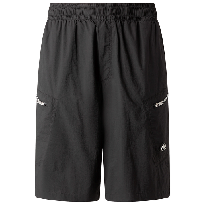 Moose Knuckles zip pocket shorts - BLACK