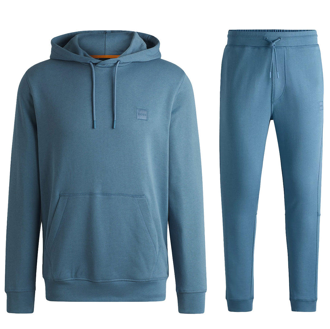 Boss Tracksuit Set - Sky Blue