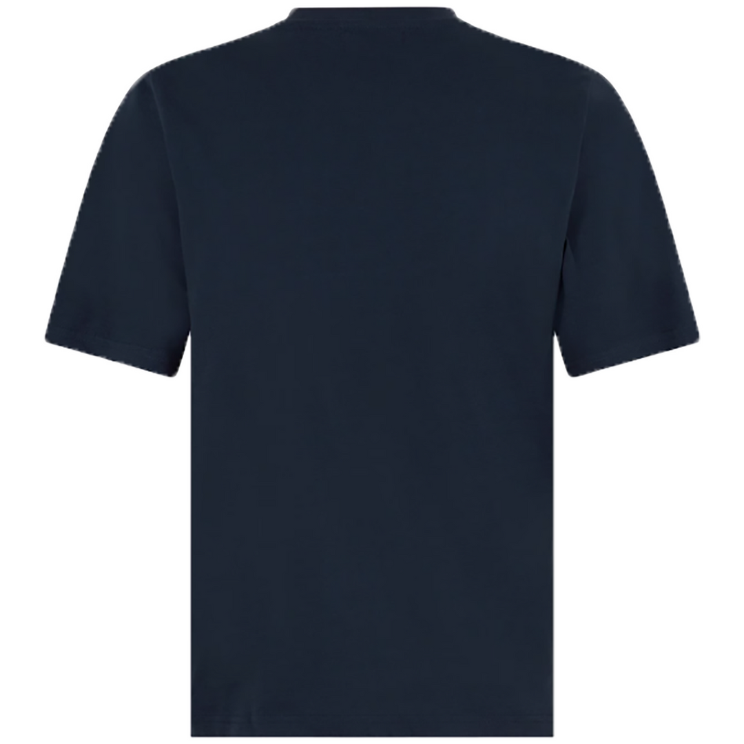 Aquascutum Big Check T-Shirt - NAVY