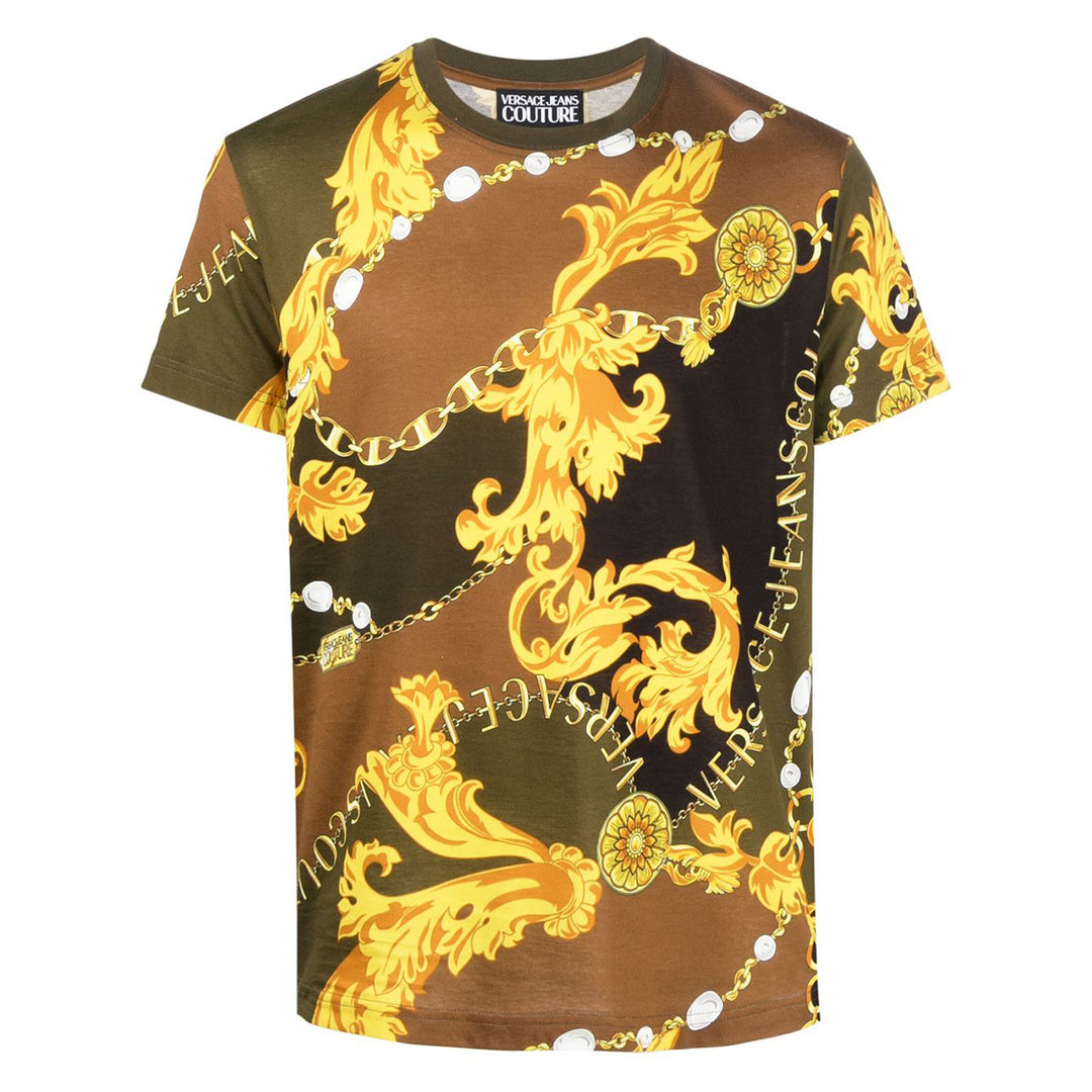 Versace Jeans Couture Chain couture-print T-shirt