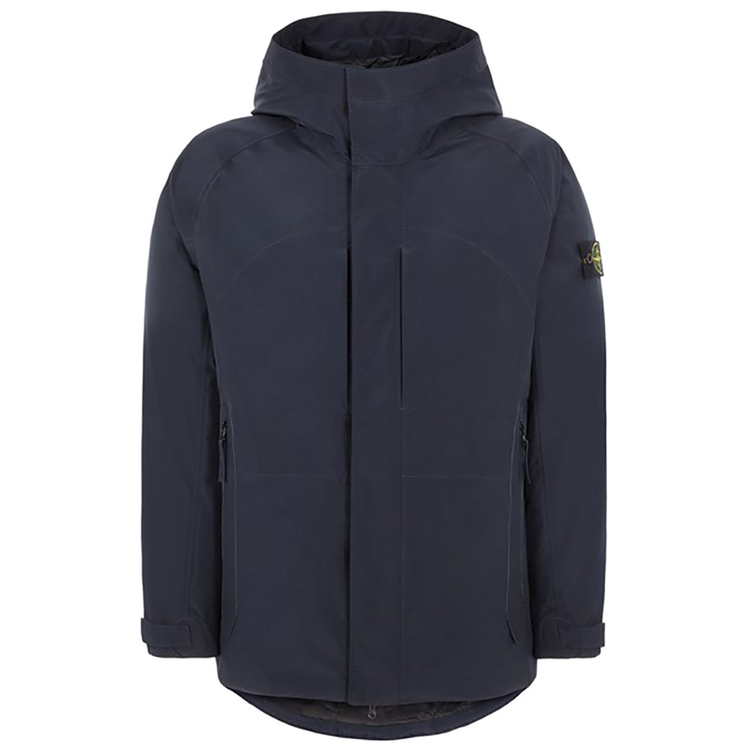 STONE ISLAND GORE-TEX DOWN JACKET NAVY