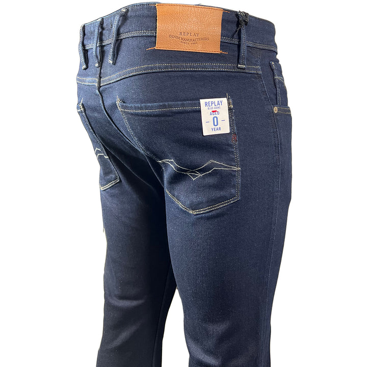 Replay Anbass Aged 0 Year Jeans Deep Blue