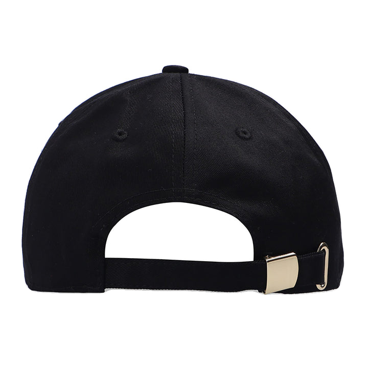 Versace Jeans Couture Logo Print Cap Black