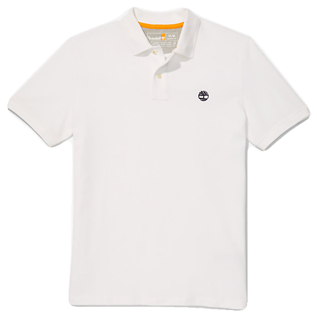 TIMBERLAND MILLERS RIVER REGULAR FIT POLO WHITE