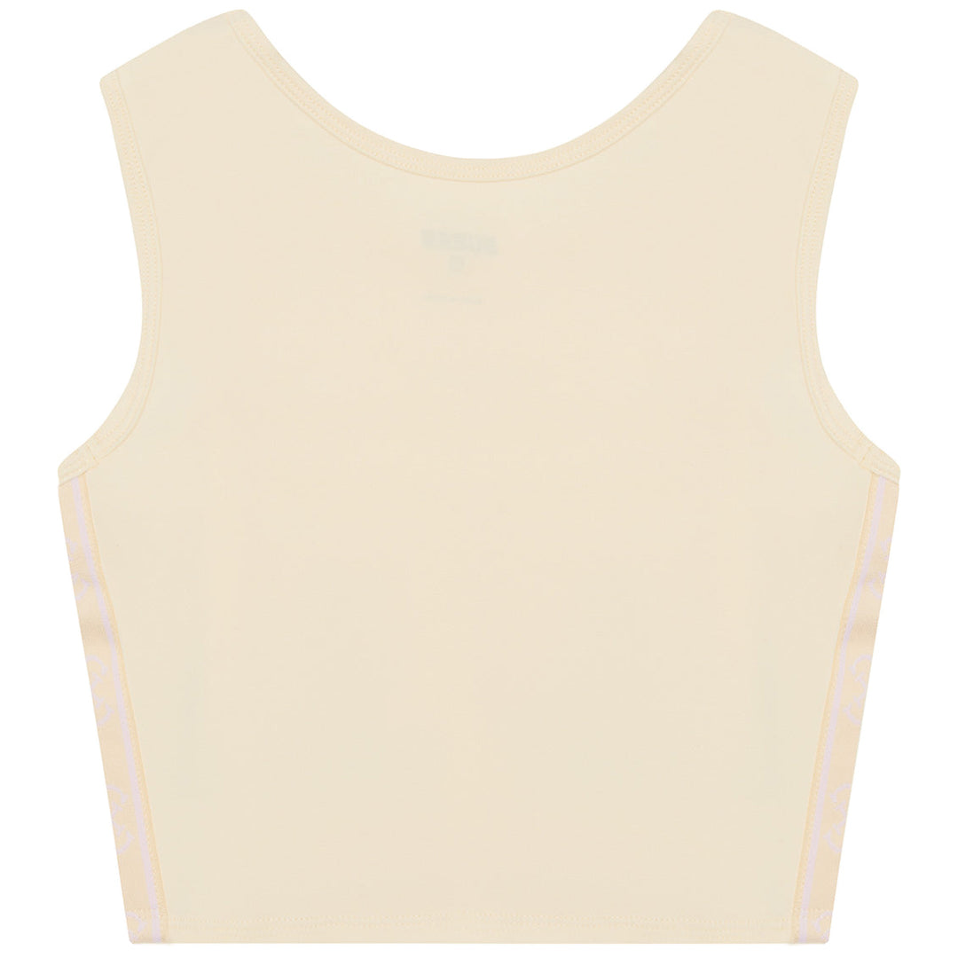 GUESS KIDS-GIRLS ECO ACTIVE TOP BEIGE