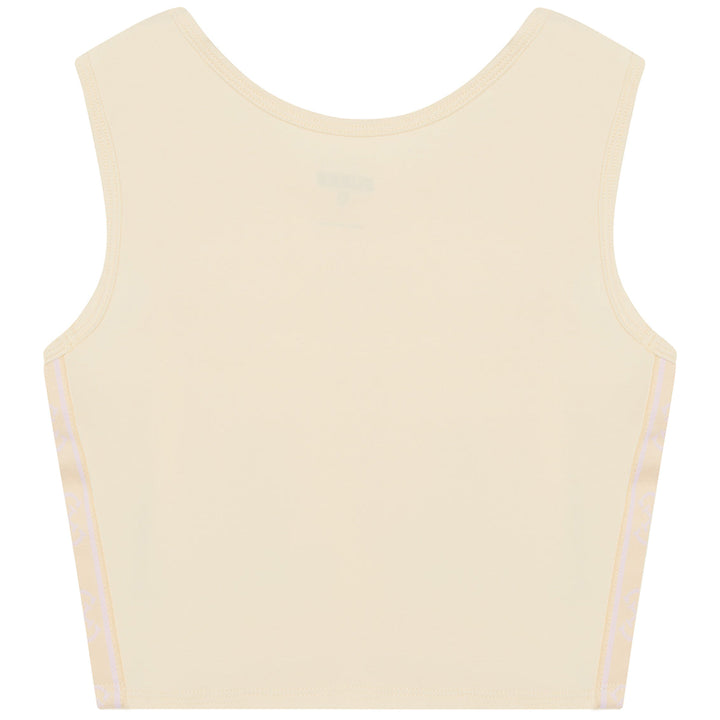 GUESS KIDS-GIRLS ECO ACTIVE TOP BEIGE