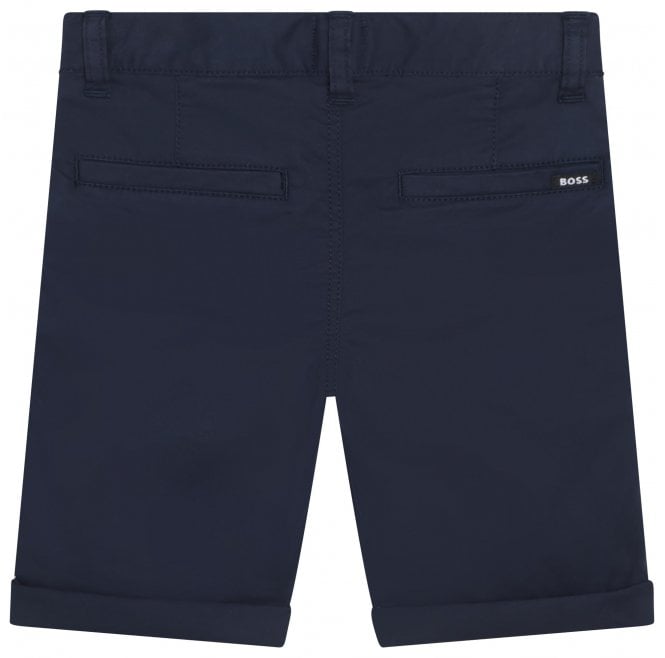 Hugo Boss Kids Chino Shorts Navy