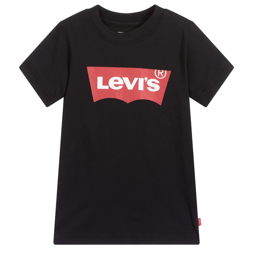 LEVI'S KIDS-BOYS BATWING T-SHIRT BLACK
