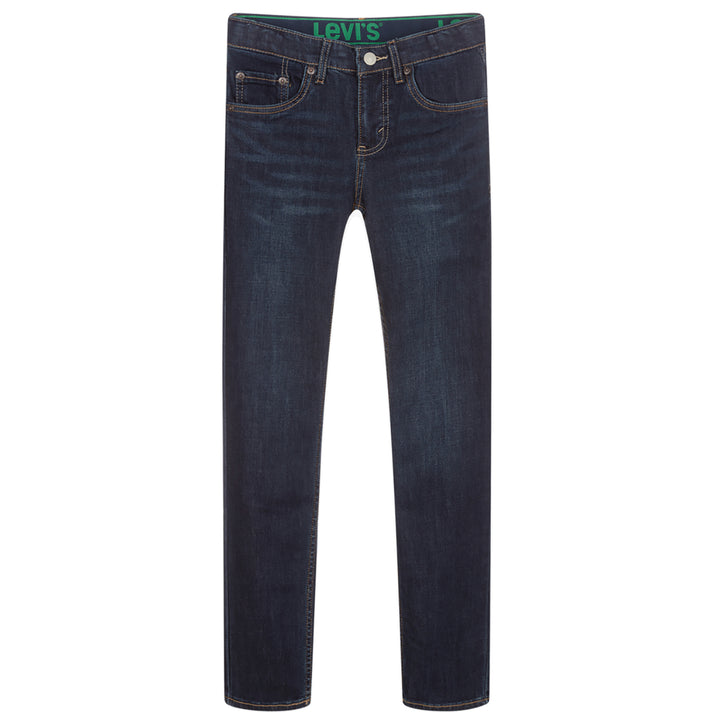 LEVI'S KIDS-BOYS 510 SKINNY FIT JEANS DARK-BLUE WASH