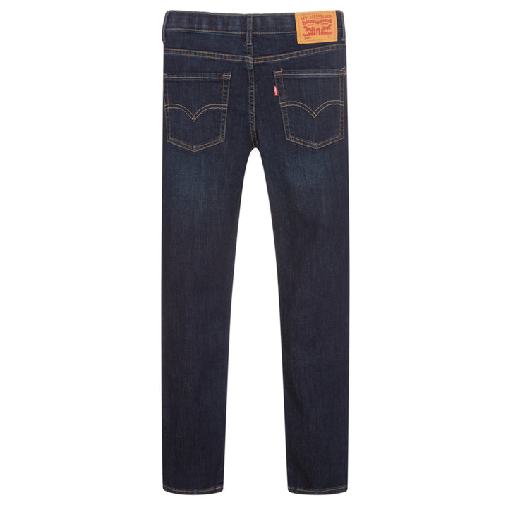 LEVI'S KIDS-BOYS 510 SKINNY FIT JEANS DARK-BLUE WASH