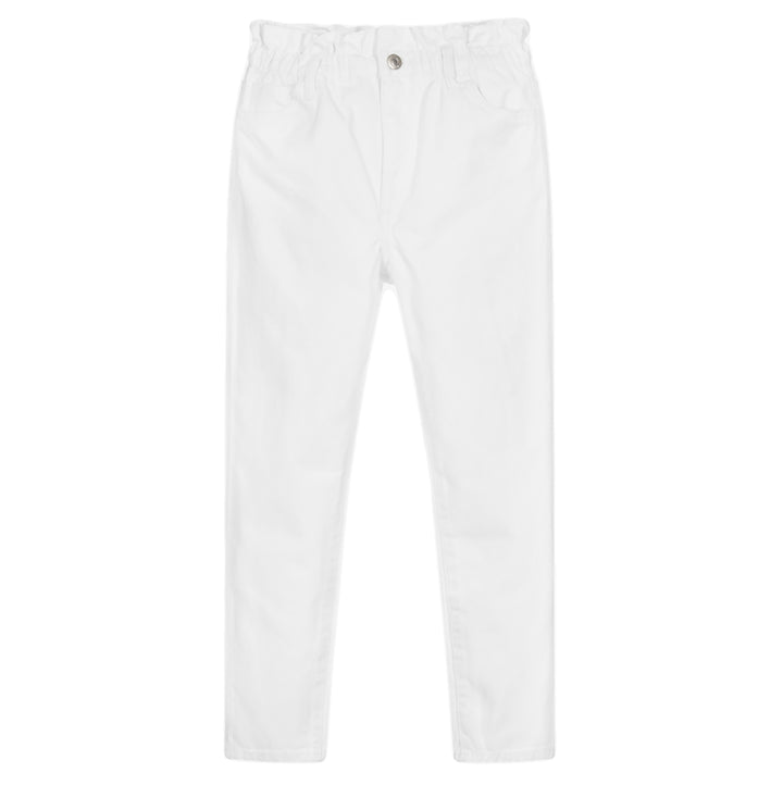 LEVI'S KIDS-GIRLS HIGH LOOSE JEANS WHITE